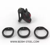 Mužský pás cudnosti s vestavným zámkem